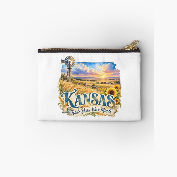 Item preview, Kansas Wide Skies Wise Minds designed and sold by Whimspired By Paxx.