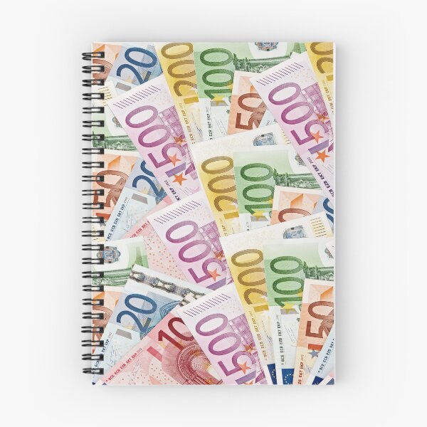 Item preview, Eur Euro Euros European Money Bill Banknote Rainbow Colorful  designed and sold by LoveSeasonz.