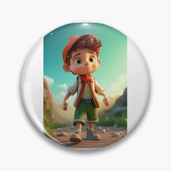 Item preview, Cute Cartoon Boy Adventure designed and sold by Style2010.