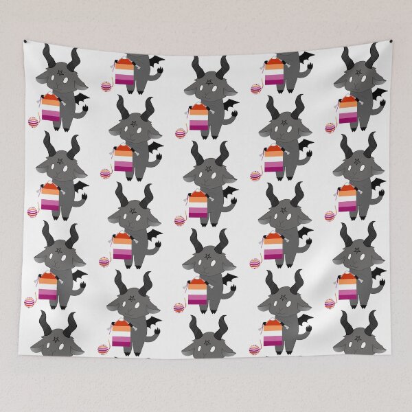 Item preview, Baphy Knit Lesbian Flag designed and sold by bourg-libbie.