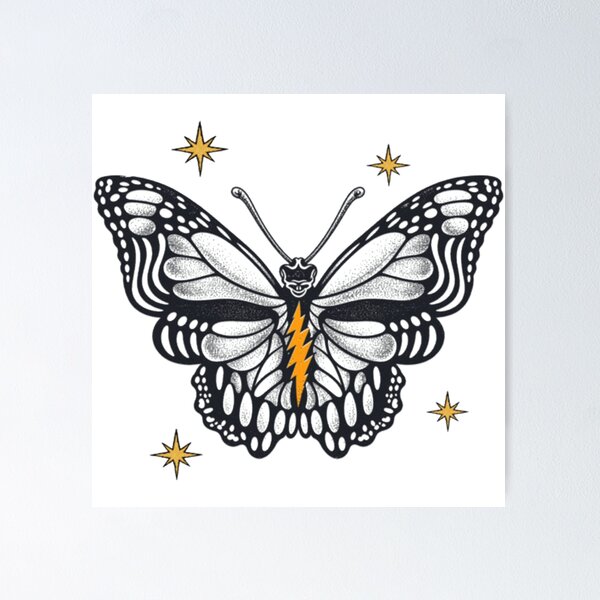 Item preview, Psychedelic Tour Butterfly designed and sold by HSMGallery.