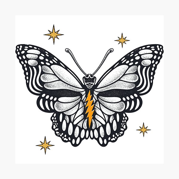 Item preview, Psychedelic Tour Butterfly designed and sold by HSMGallery.
