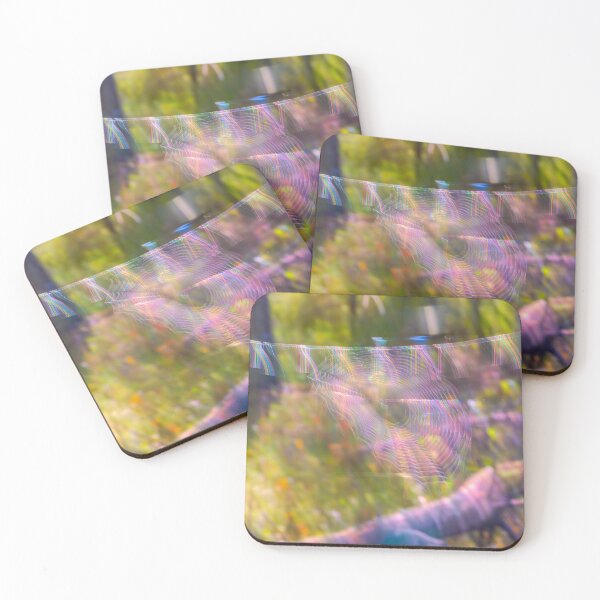 Item preview, Rainbow Spider Web in Woodland designed and sold by Veikko  Suikkanen.