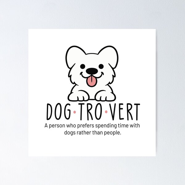 Item preview, Dogtrovert Funny Dog Lover Definition designed and sold by teeperfect.