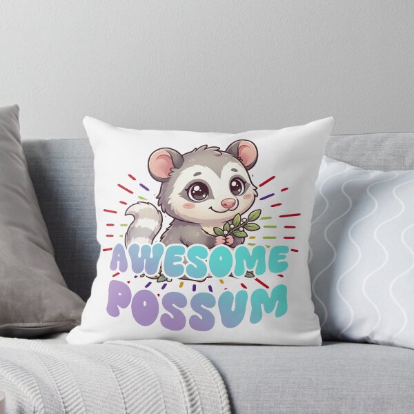 Item preview, Cute Awesome Possum Kawaii animal designed and sold by LOVEARTDESIGN.
