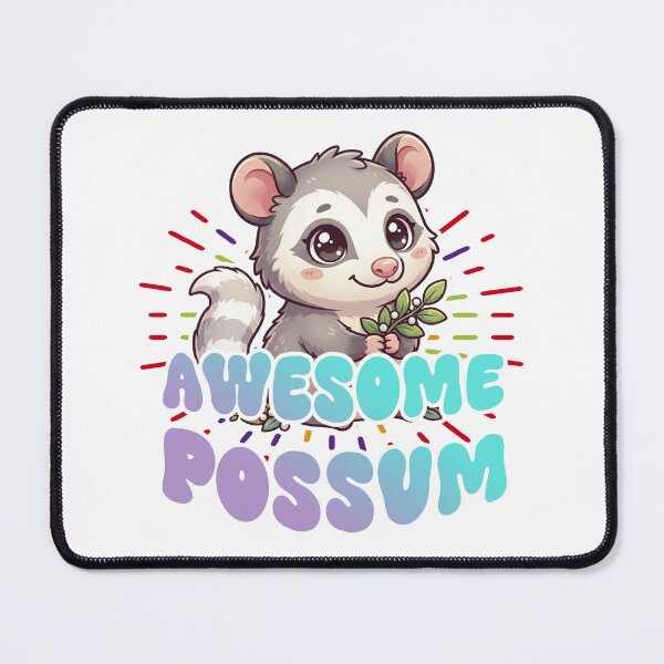 Item preview, Cute Awesome Possum Kawaii animal designed and sold by LOVEARTDESIGN.