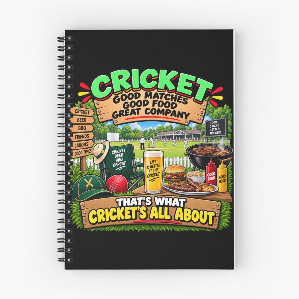 Item preview, Funny Cricket BBQ Gift – That’s What Cricket’s All About designed and sold by mygiftideas.
