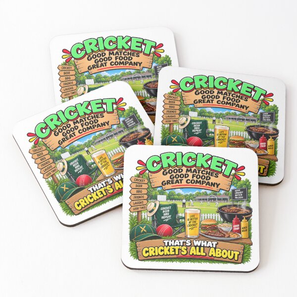 Item preview, Funny Cricket BBQ Gift – That’s What Cricket’s All About designed and sold by mygiftideas.