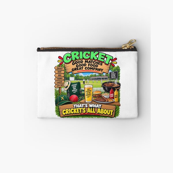 Item preview, Funny Cricket BBQ Gift – That’s What Cricket’s All About designed and sold by mygiftideas.