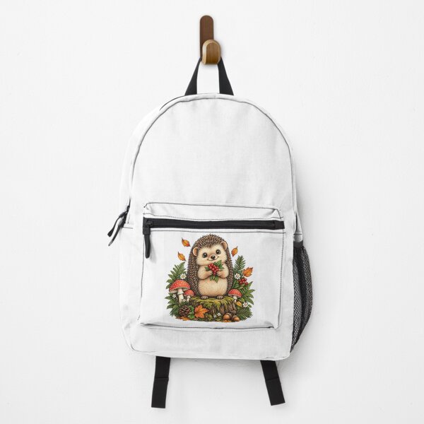 Item preview, Vintage Hedgehog Woodland Berry Illustration designed and sold by lovepower.