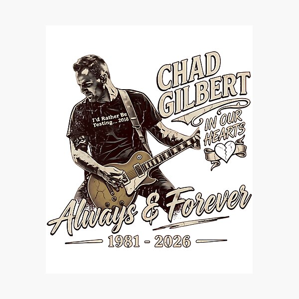 Item preview, Chad Gilbert New Found Glory Tribute In Our Hearts Always Forever designed and sold by lyle-salter.