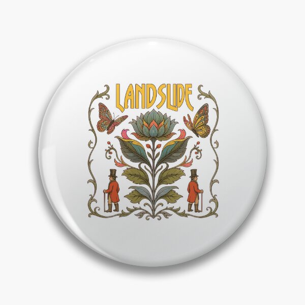 Item preview, Landslide Fleetwood Mac Botanical Boho Rock designed and sold by ChristiPeta.