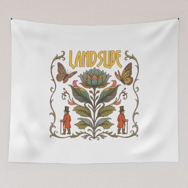 Item preview, Landslide Fleetwood Mac Botanical Boho Rock designed and sold by ChristiPeta.