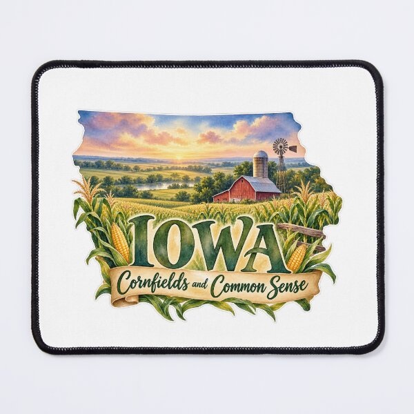 Item preview, Iowa Cornfields and Common Sense designed and sold by Whimspired By Paxx.