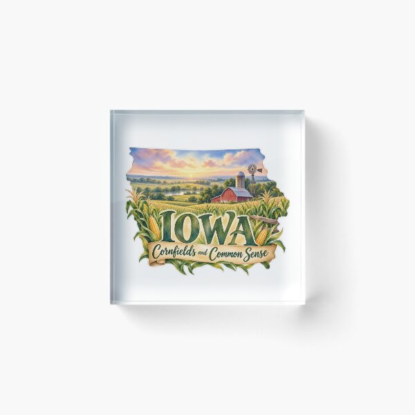 Item preview, Iowa Cornfields and Common Sense designed and sold by Whimspired By Paxx.