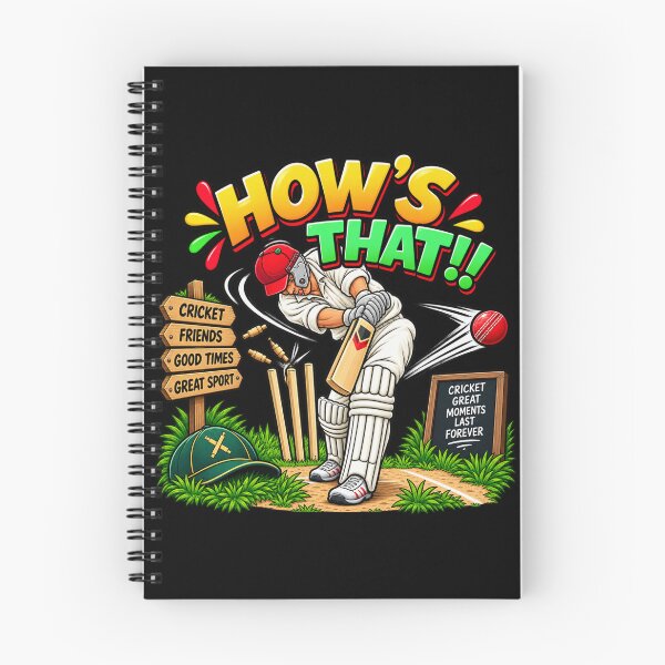 Item preview, Funny Cricket Gift – How’s That! Cricket Lover designed and sold by mygiftideas.