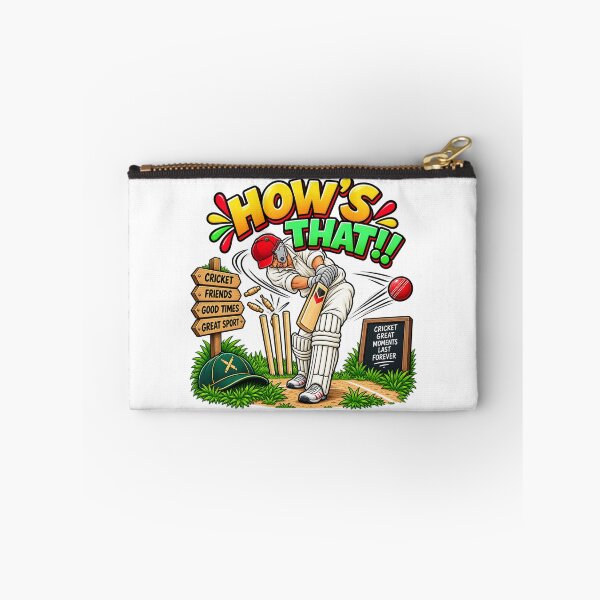 Item preview, Funny Cricket Gift – How’s That! Cricket Lover designed and sold by mygiftideas.