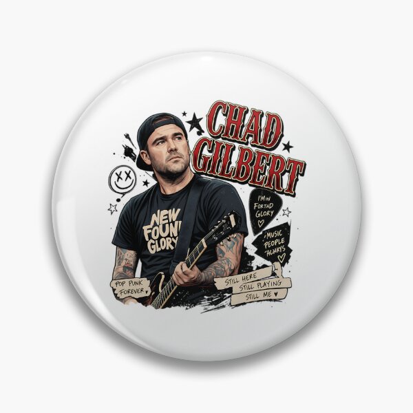 Item preview, Chad Gilbert Pop Punk Legend New Found Glory Tribute designed and sold by lyle-salter.