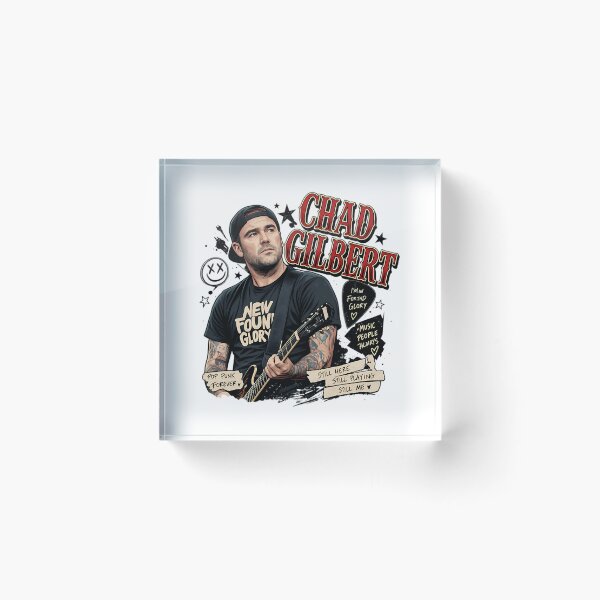 Item preview, Chad Gilbert Pop Punk Legend New Found Glory Tribute designed and sold by lyle-salter.