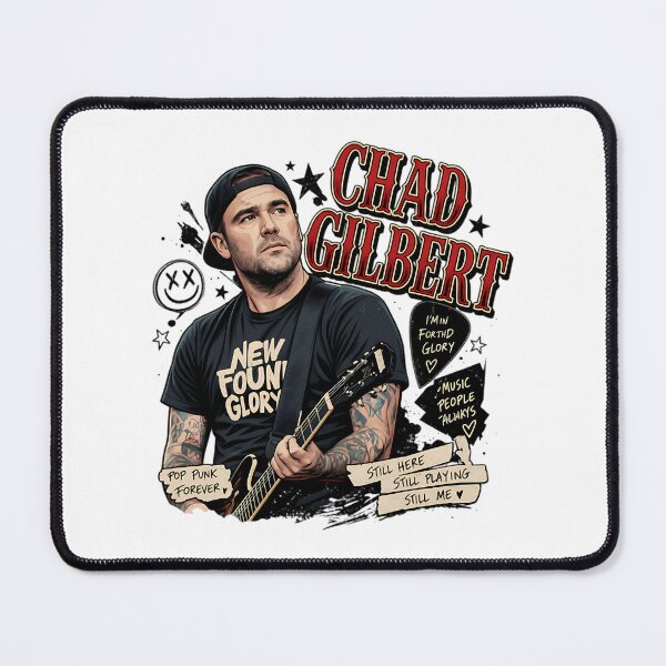Item preview, Chad Gilbert Pop Punk Legend New Found Glory Tribute designed and sold by lyle-salter.