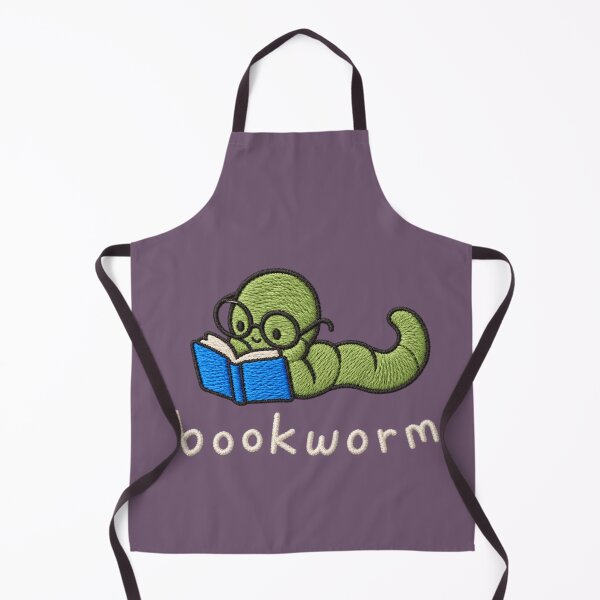Item preview, Cozy Bookworm Reader Embroidery designed and sold by POD DYNASTY | Original Print On Demand T-Shirt Graphics.