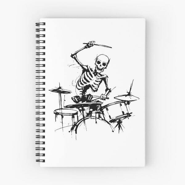 Item preview, Drummer Skeleton  designed and sold by Roysdisturbia.
