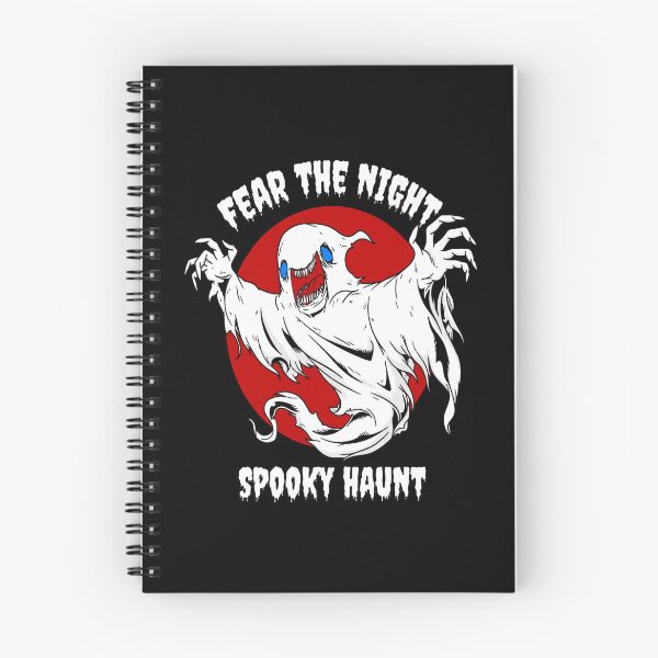Item preview, Fear The Night Spooky Haunt Ghost Red Moon designed and sold by Custom Crest.