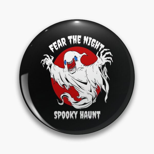 Item preview, Fear The Night Spooky Haunt Ghost Red Moon designed and sold by Custom Crest.