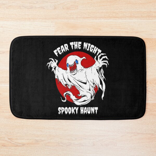Item preview, Fear The Night Spooky Haunt Ghost Red Moon designed and sold by Custom Crest.