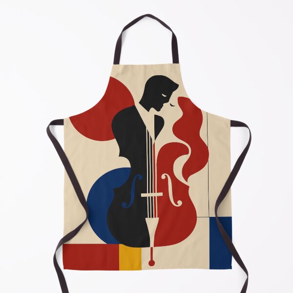 Item preview, Romantic Cello Art Print, Couple in Love Art, Cellist Music Print, Mid Century Modern Music Decor, Valentine Anniversary Gift designed and sold by Studio pod Burom.