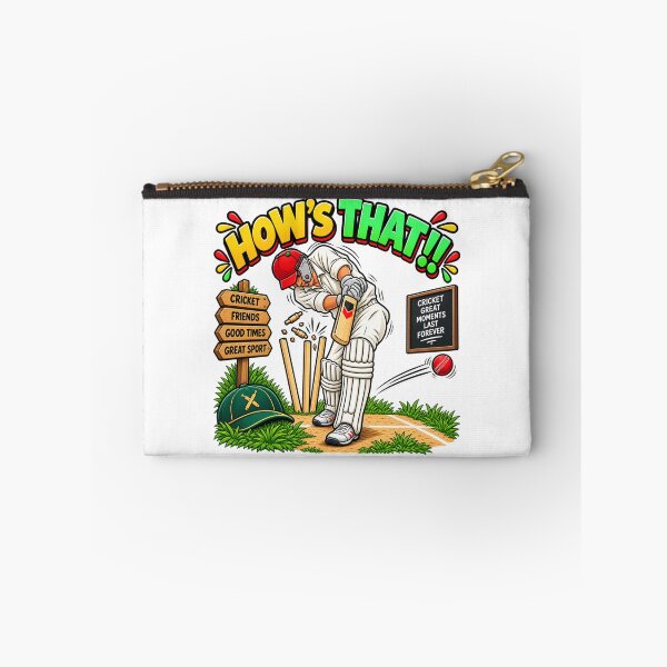 Item preview, Funny Cricket Gift – How’s That! Match Day designed and sold by mygiftideas.