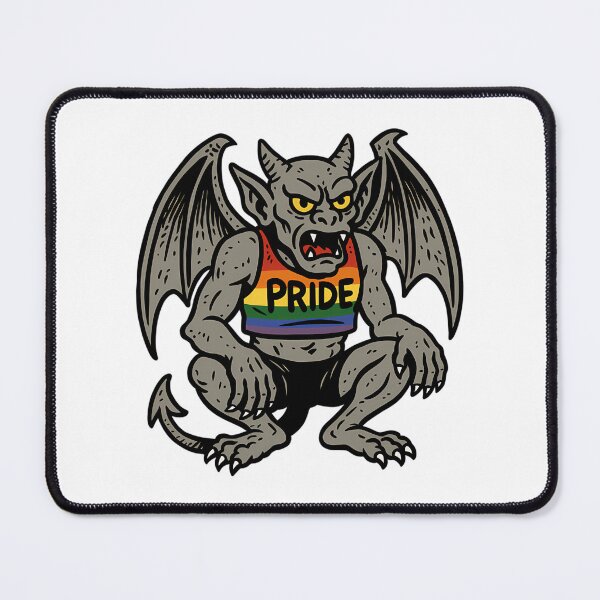 Item preview, Gay Pride Gargoyle designed and sold by bourg-libbie.