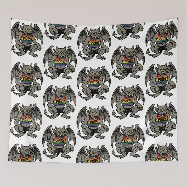 Item preview, Gay Pride Gargoyle designed and sold by bourg-libbie.