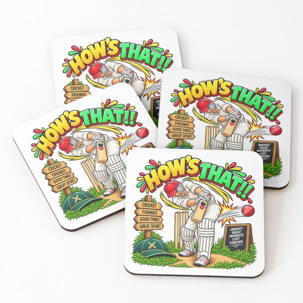 Item preview, Funny Cricket Gift – How’s That! Cricket Fan designed and sold by mygiftideas.