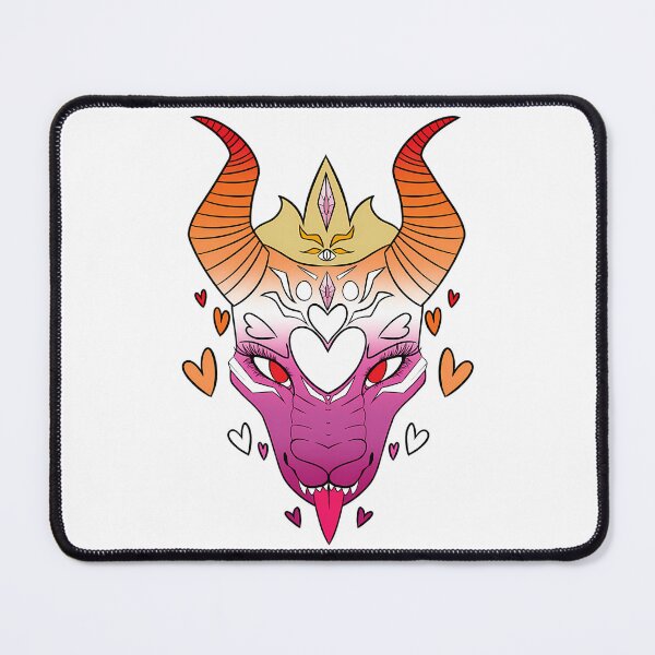Item preview, Lesbian Pride Dragon designed and sold by bourg-libbie.