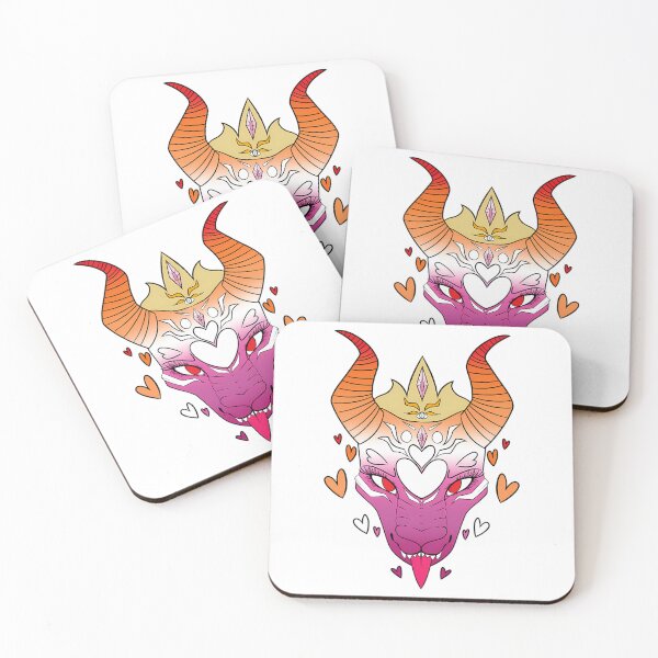 Item preview, Lesbian Pride Dragon designed and sold by bourg-libbie.