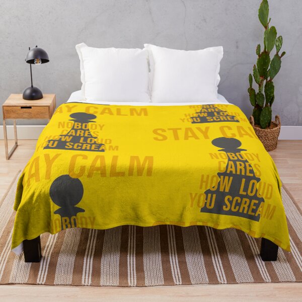 Item preview, STAY CALM - Nobody Cares Loud You Scream! designed and sold by ezcreate.media.