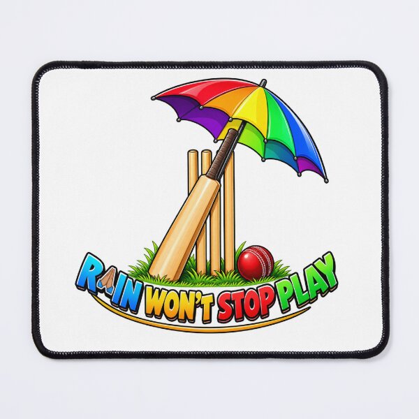 Item preview, Funny Cricket Gift – Rain Won’t Stop Play designed and sold by mygiftideas.