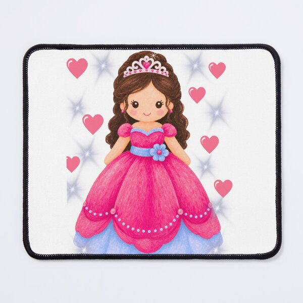 Item preview, Cute Little Princess in Pink Dress designed and sold by Sk1628.