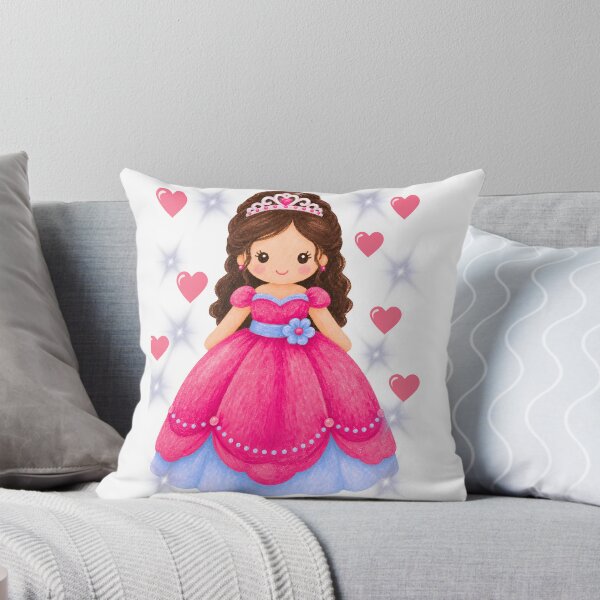 Item preview, Cute Little Princess in Pink Dress designed and sold by Sk1628.