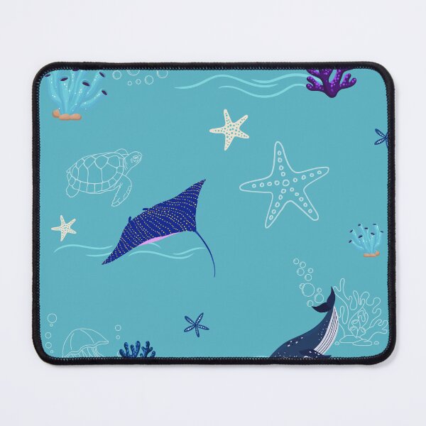 Item preview, Cute Ocean Animals Underwater Pattern designed and sold by Ceylo Art.