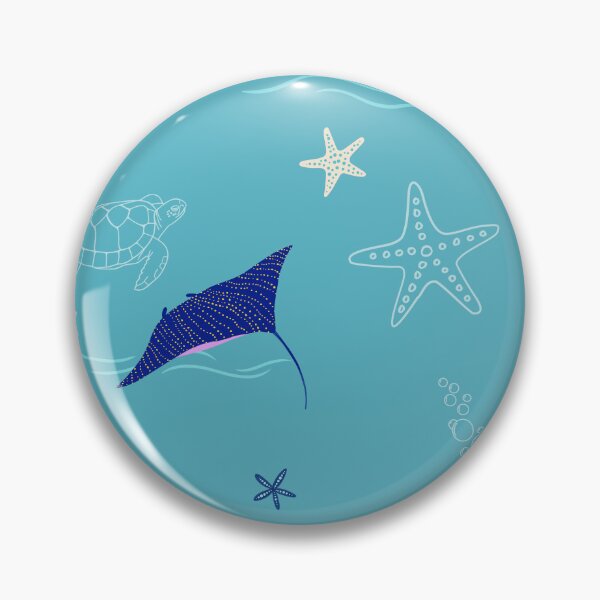 Item preview, Cute Ocean Animals Underwater Pattern designed and sold by Ceylo Art.