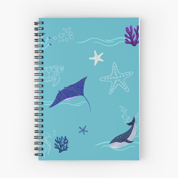 Item preview, Cute Ocean Animals Underwater Pattern designed and sold by Ceylo Art.