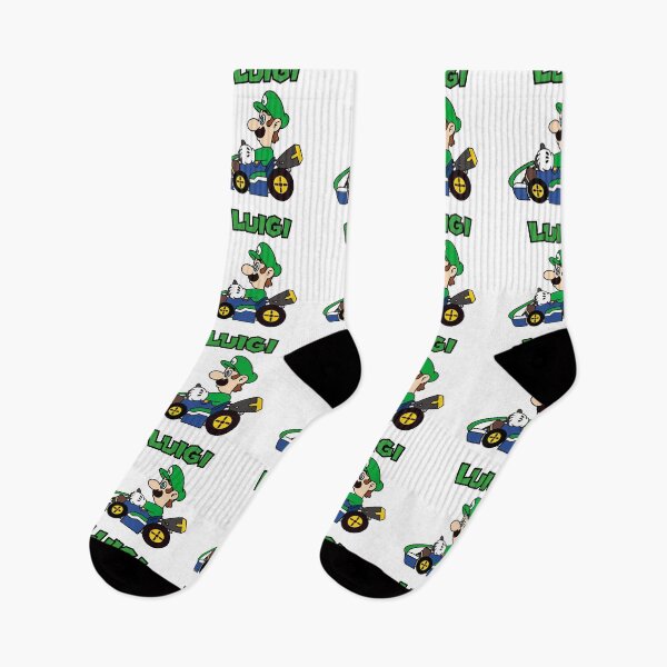 Item preview, Luigi kart Racing  designed and sold by Arty Tees .