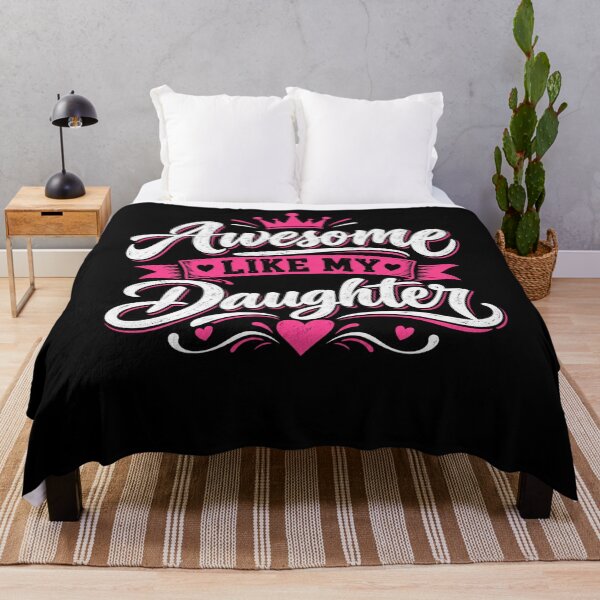 Item preview, Awesome Like My Daughter Parent Love Mother Father Proud Family designed and sold by drawwiika+44.