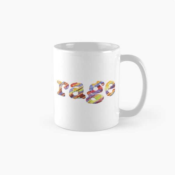Item preview, Rage Abstract Colorful Distressed Typography Logo designed and sold by AlenJaclenee.