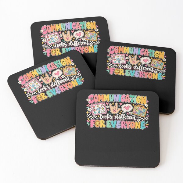 Item preview, Communication Looks Different For Everyone Neurodiversity Autism Advocate designed and sold by drawwiika+44.