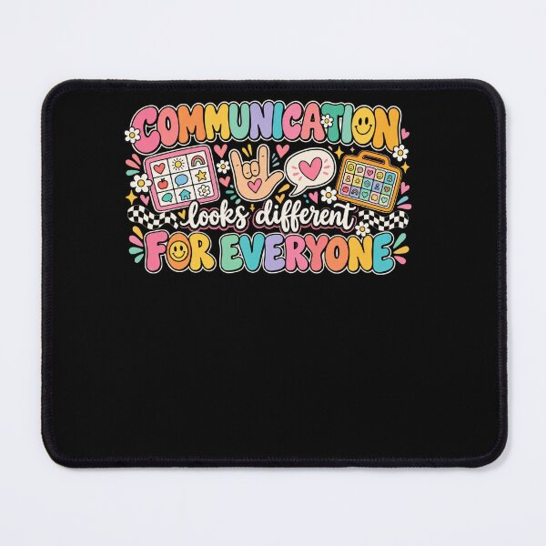 Item preview, Communication Looks Different For Everyone Neurodiversity Autism Advocate designed and sold by drawwiika+44.