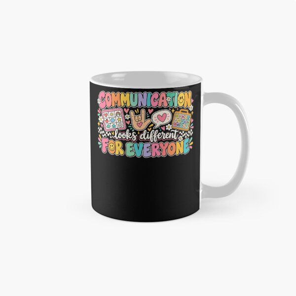 Item preview, Communication Looks Different For Everyone Neurodiversity Autism Advocate designed and sold by drawwiika+44.