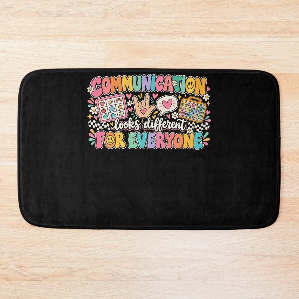 Item preview, Communication Looks Different For Everyone Neurodiversity Autism Advocate designed and sold by drawwiika+44.